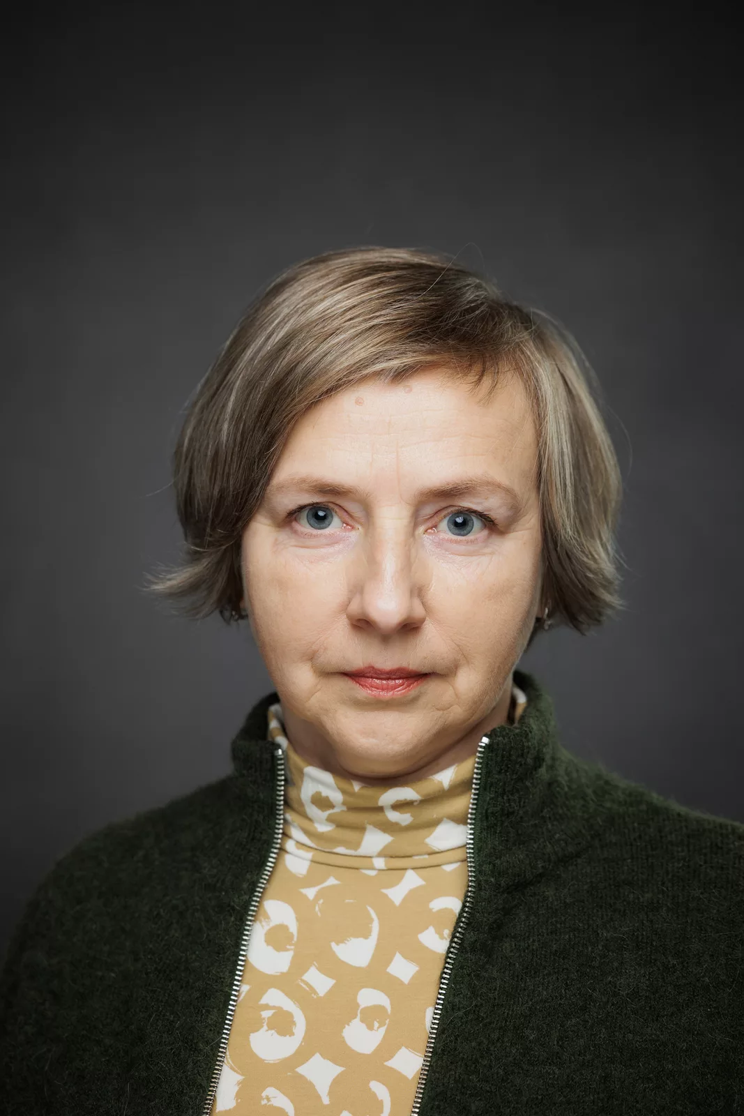 Portrait of Yuliia Soroka, Ukrainian sociologist of culture